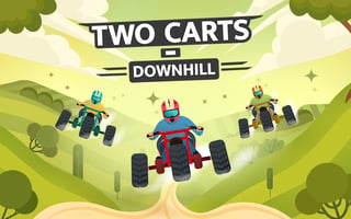 Two Carts - Downhill game cover