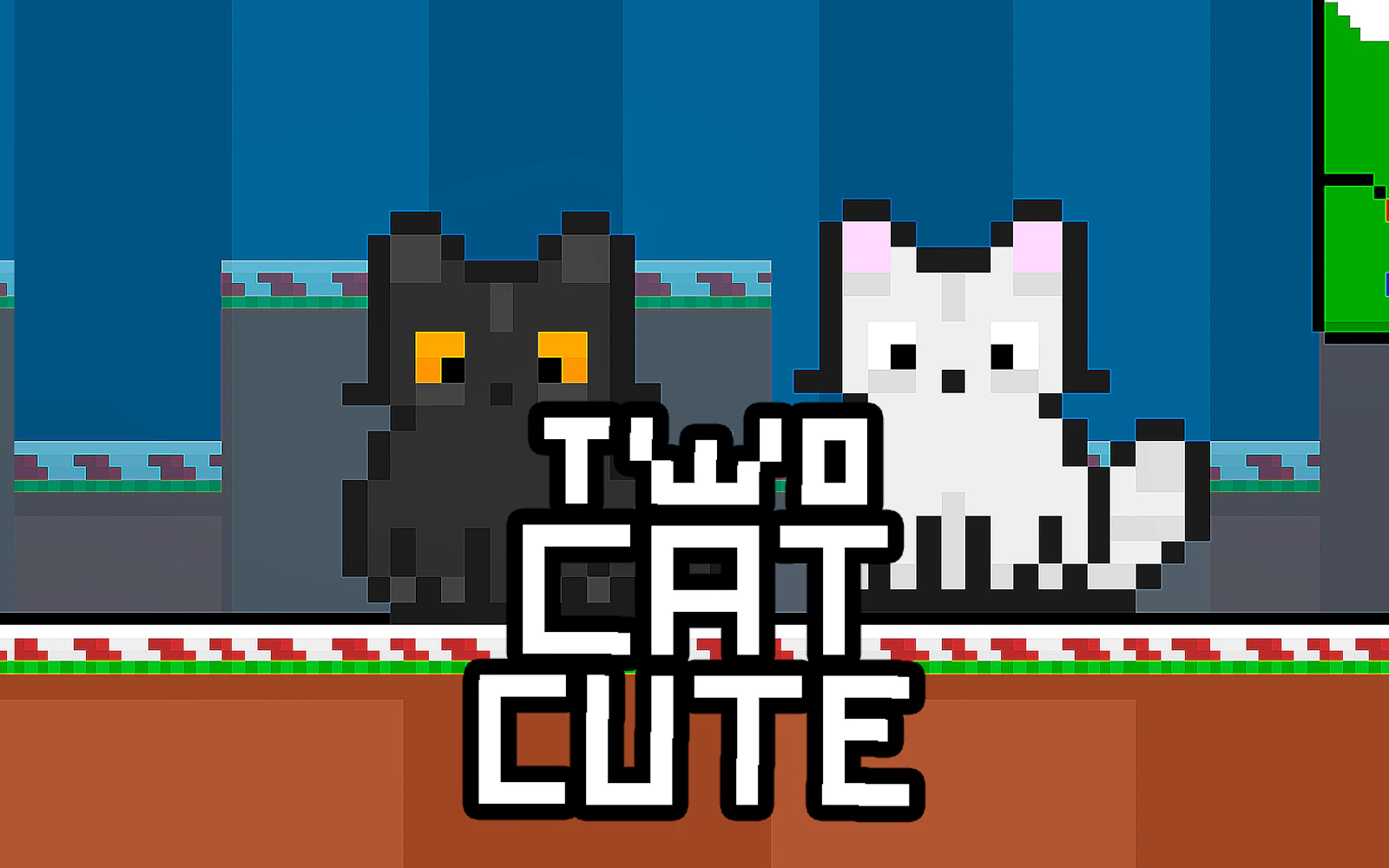 Two Cat Cute — free online casual game on Glaze Games