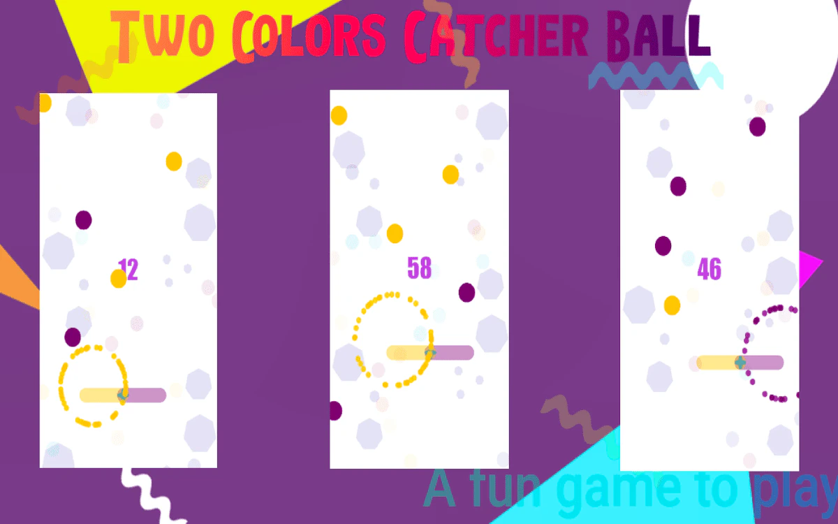 Two Colors Catcher Ball 🕹️ Play Now on GamePix