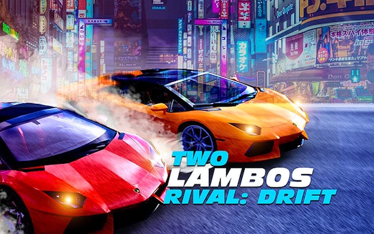 Two Lambo Rivals: Drift 🕹️ Play Now on GamePix
