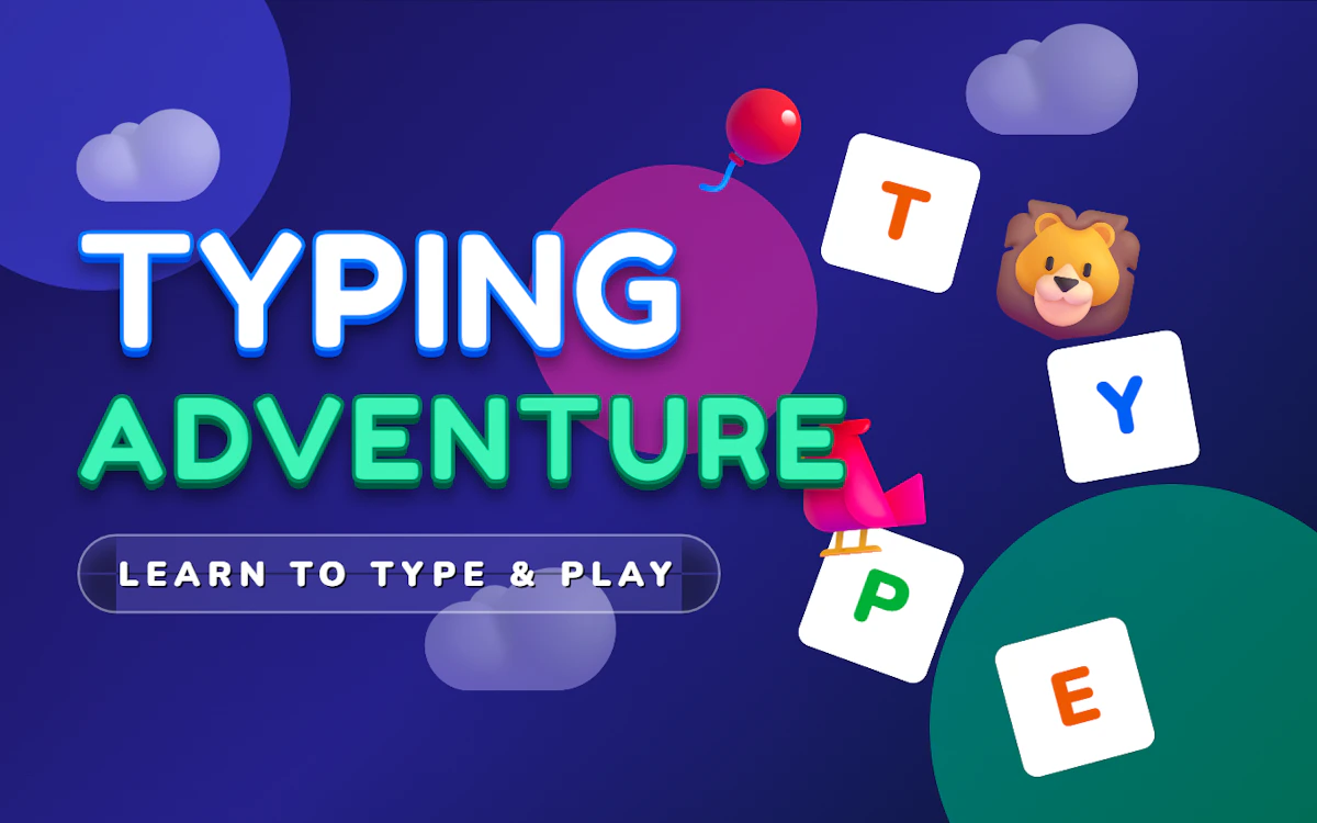Play Typing Adventure — free online Educational game