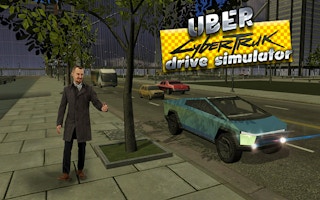 Uber Cybertruck Drive Simulator game cover