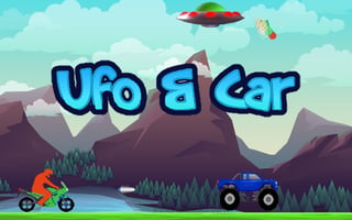 Ufo & Car game cover