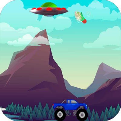 Ufo & Car By Gamepix