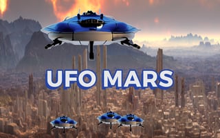 Ufo Mars game cover