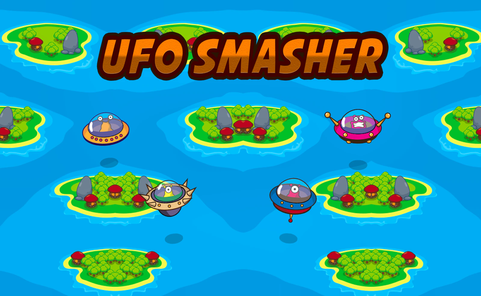 Ufo Smasher — free online casual game on Glaze Games
