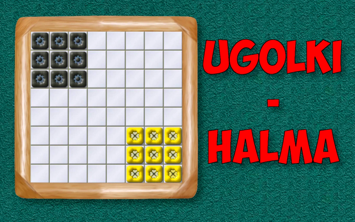 Play Ugolki - Halma — free online Two Player game