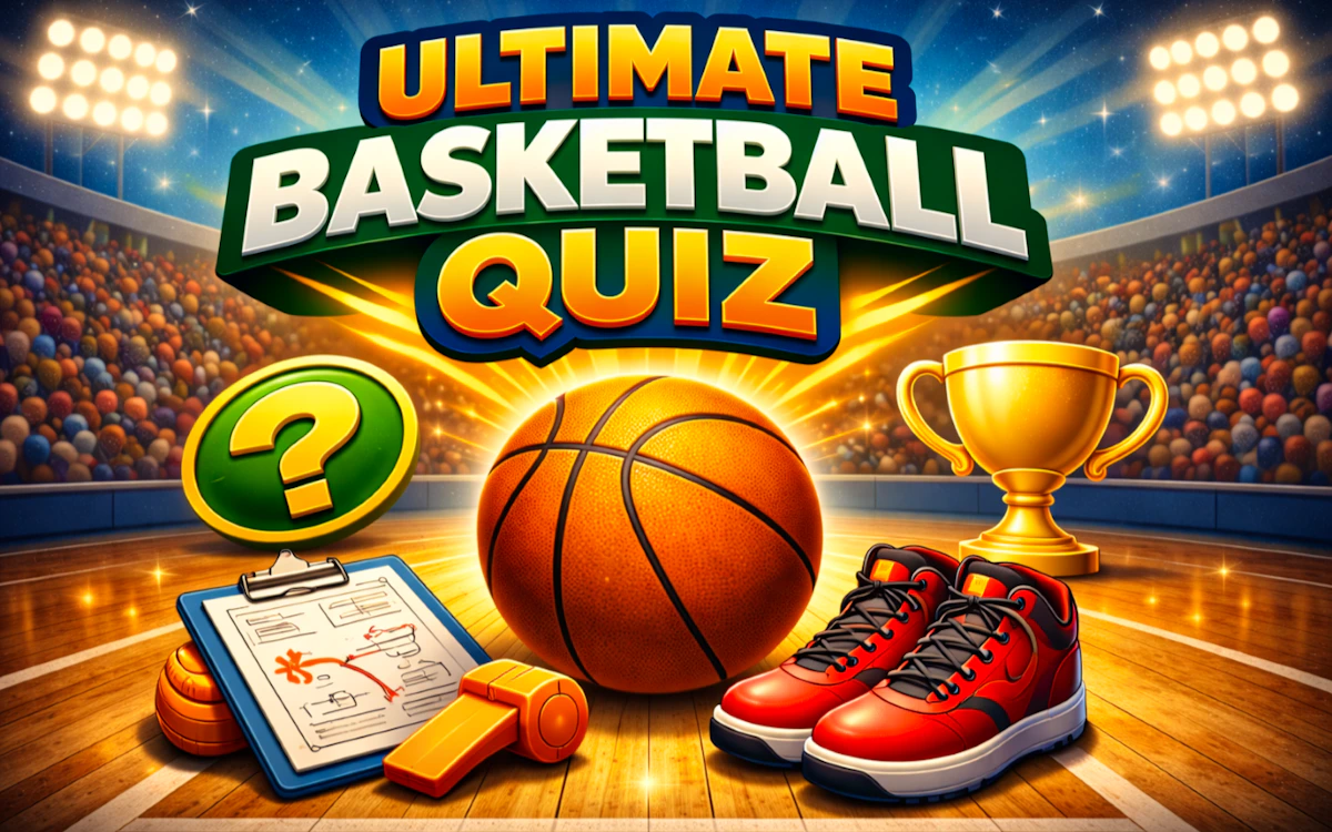 Play Ultimate Basketball Quiz — free online Trivia game