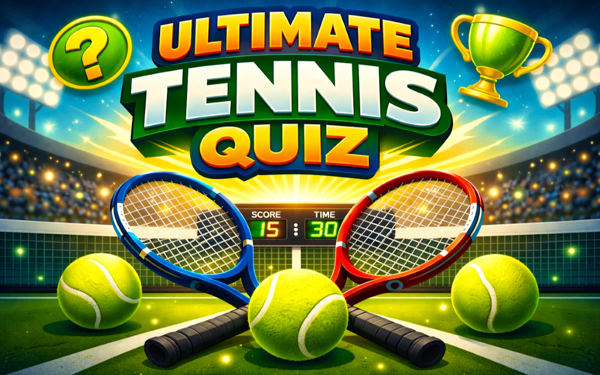 Play Ultimate Tennis Quiz — free online Trivia game