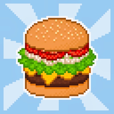 Ultra Pixel Burgeria By Gamepix