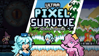 Ultra Pixel Survive Winter Coming game cover