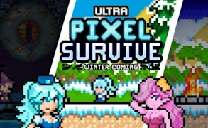 Ultra Pixel Survive Winter Coming game cover