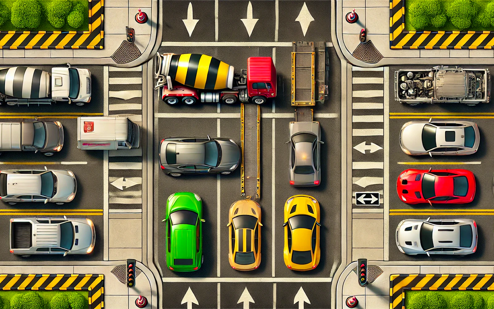 Unblock Car Parking — free online driving game on Glaze Games