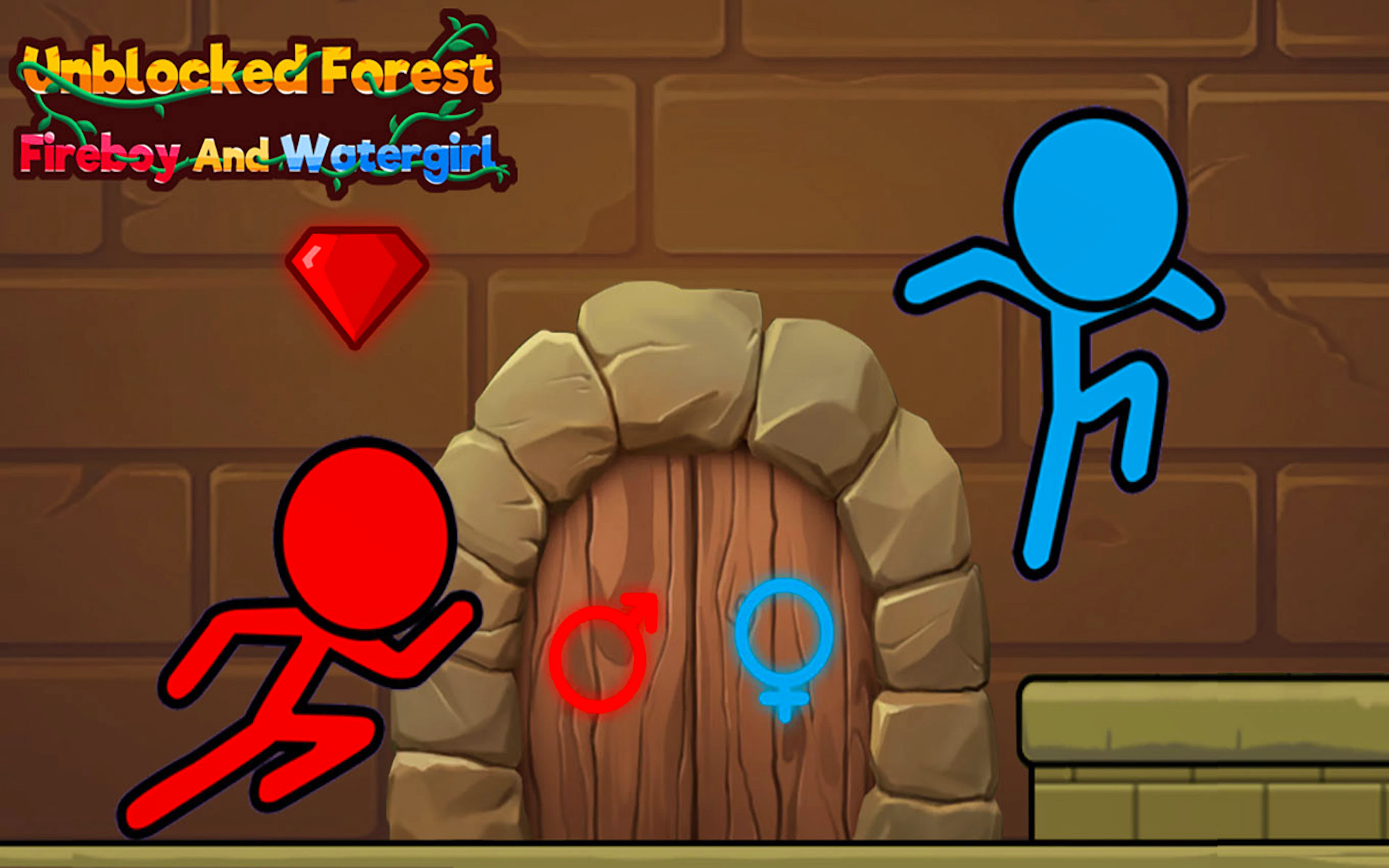 Unblocked Forest Fireboy and Watergirl