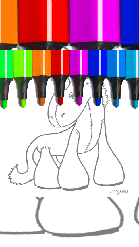 Unicorn Coloring For Kids