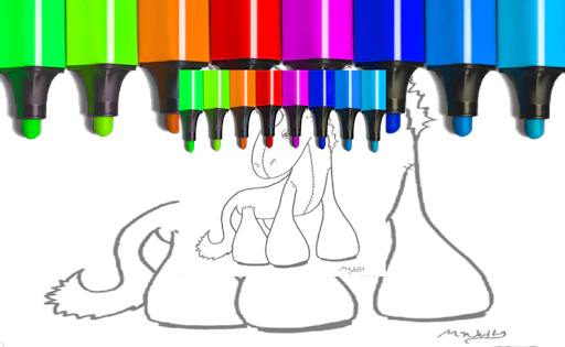 Unicorn Coloring For Kids