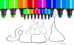 Unicorn Coloring For Kids