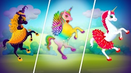 Unicorn Dress Up: Makeup Games