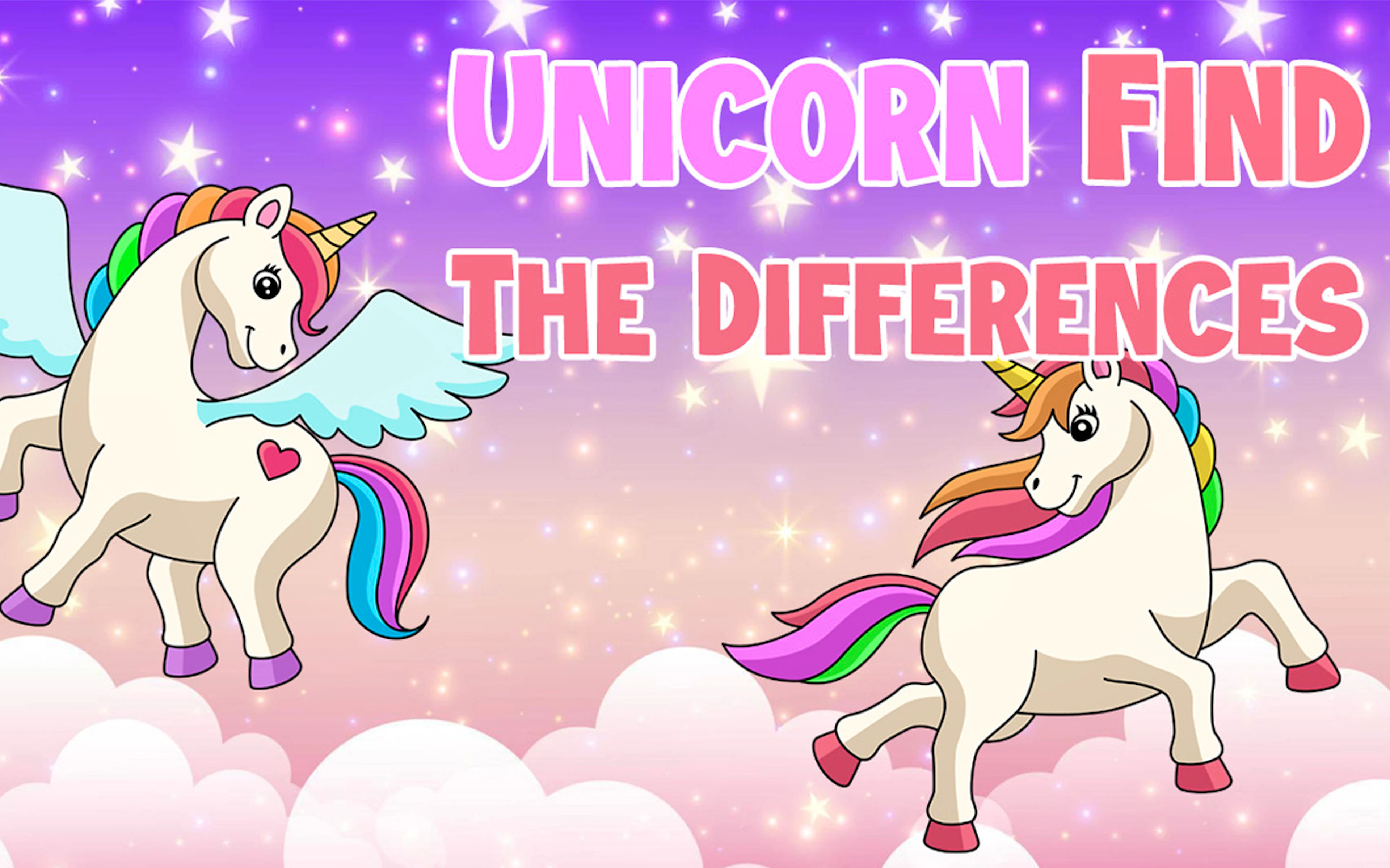Unicorn Find the Differences