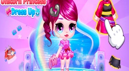 Unicorn Princess Dress Up