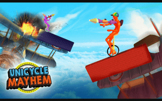 Unicycle Mayhem game cover