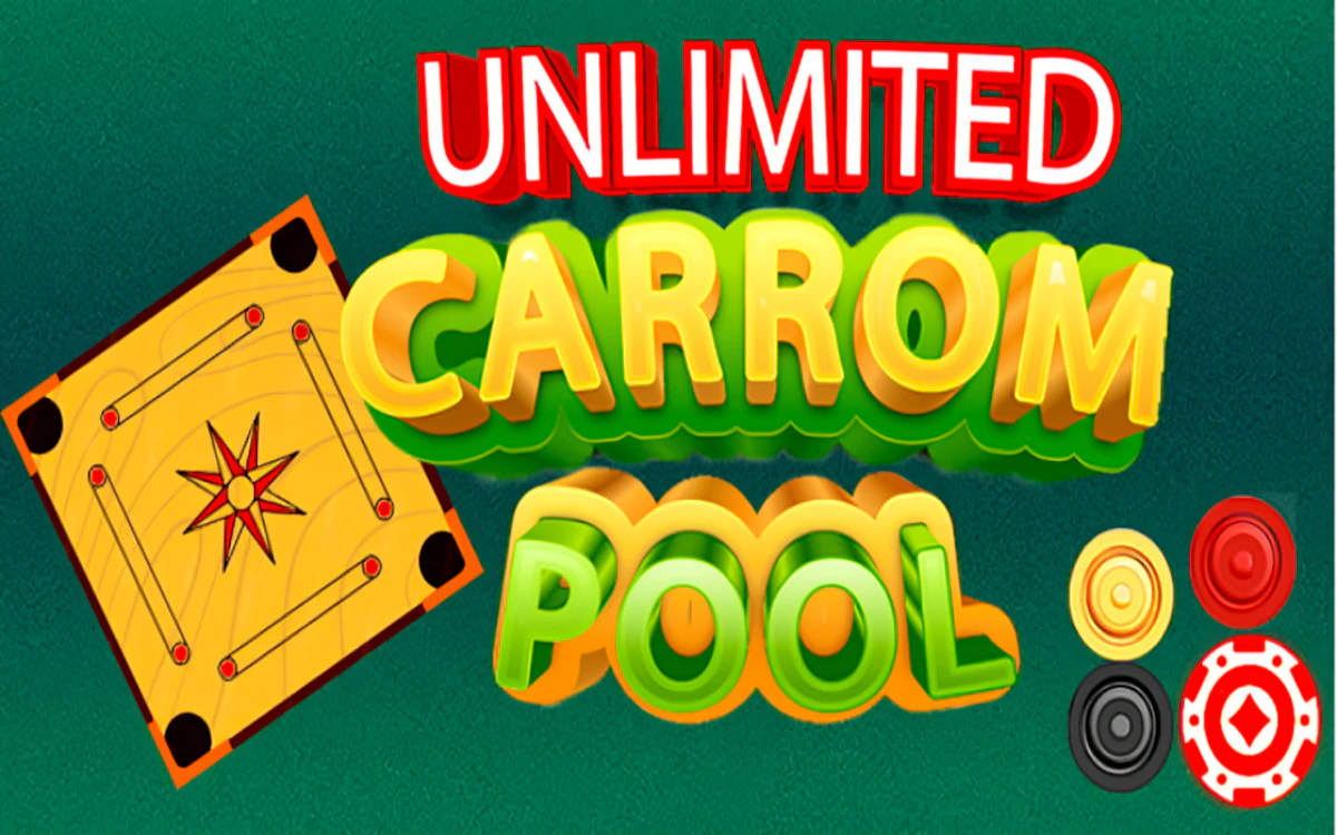 Play Unlimited Carrom Pool — free online Board game