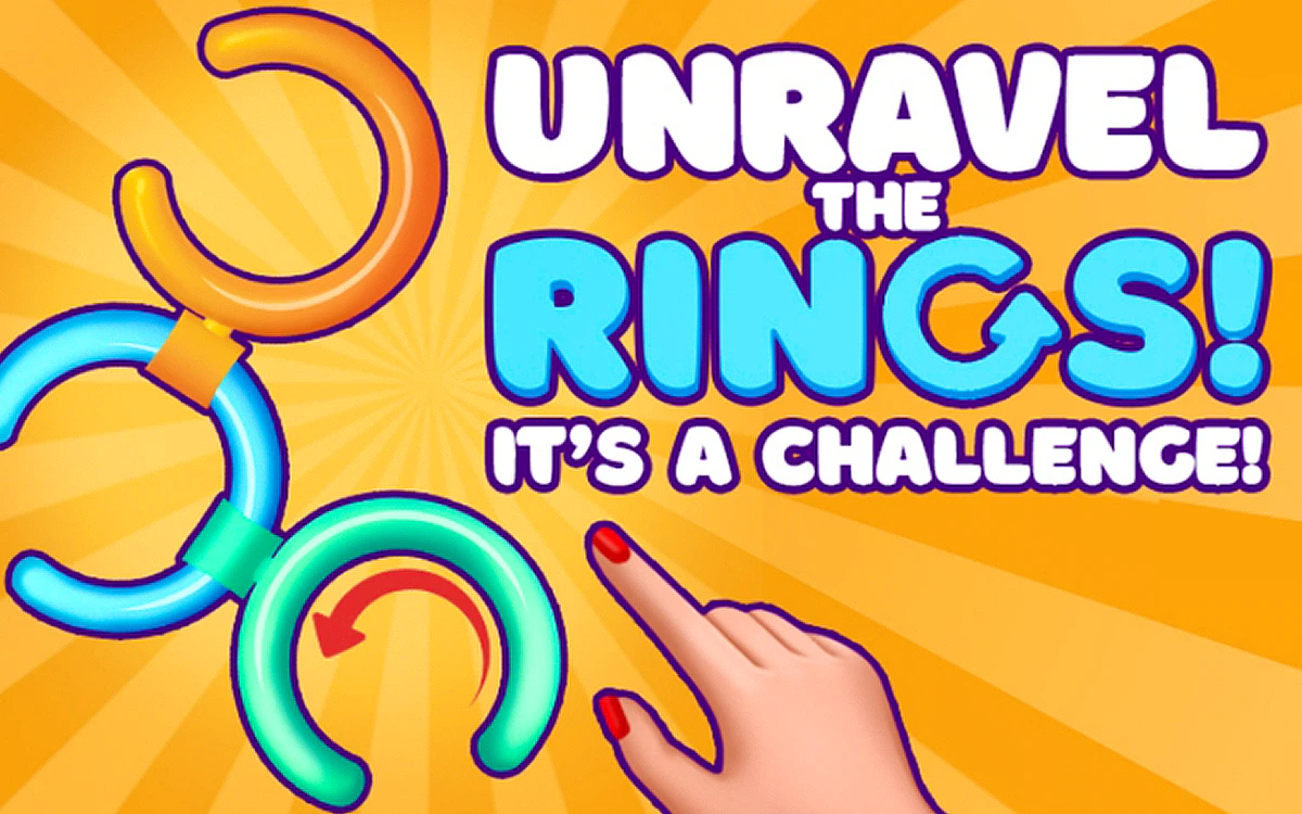 Unravel The Rings! It's A Challenge! 🕹️ Jetzt spielen auf GamePix