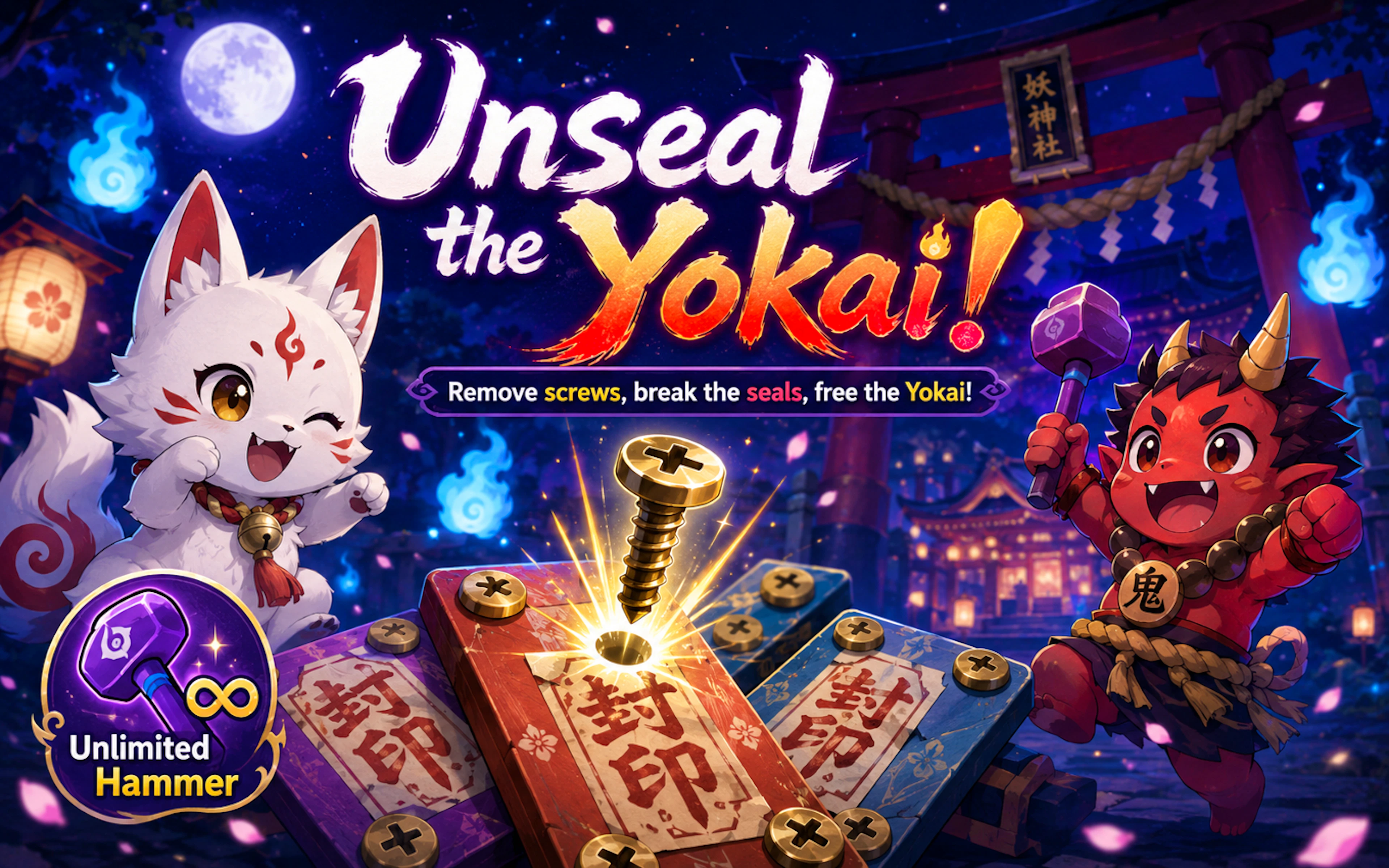 Unseal the Yokai!