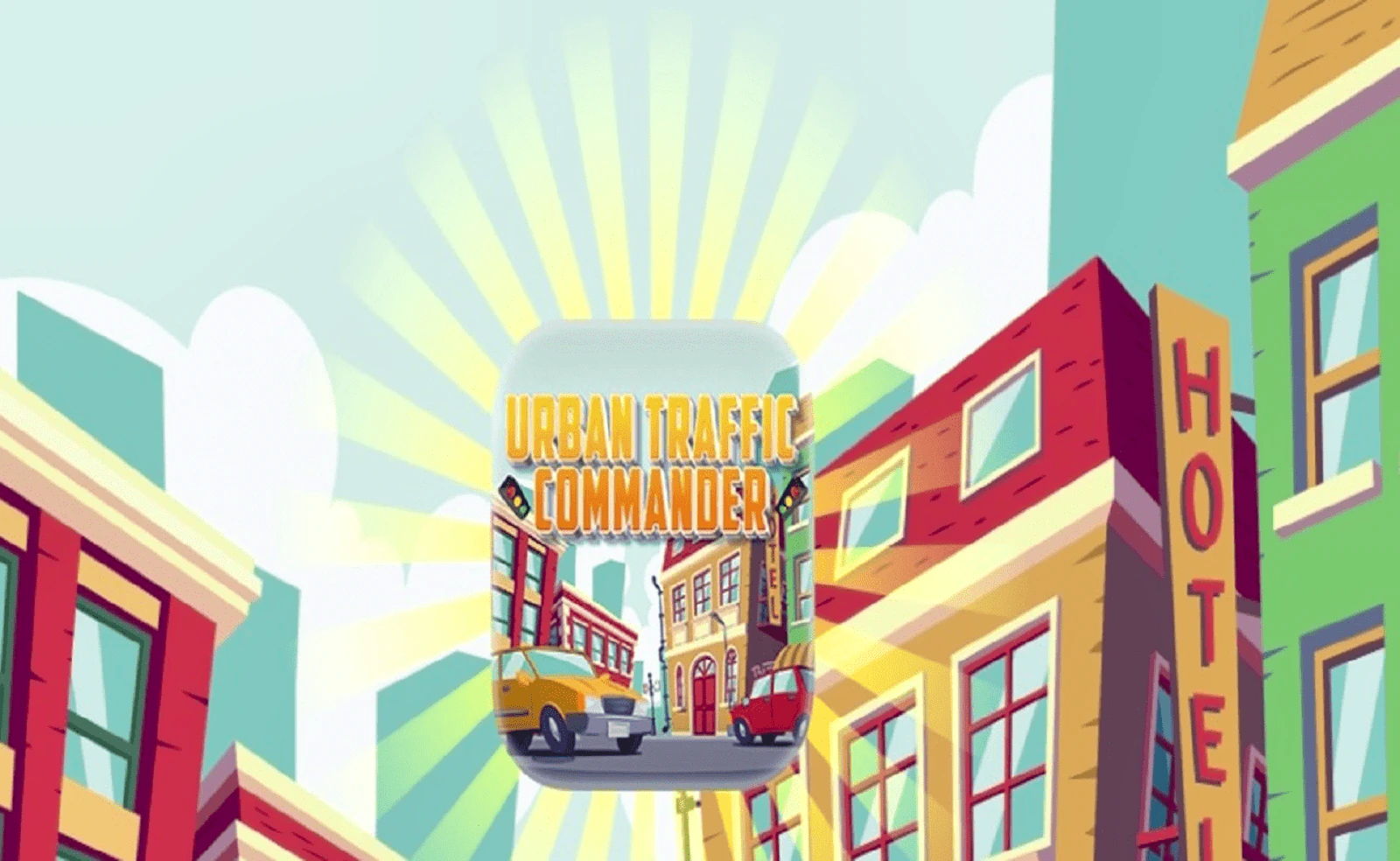 Urban Traffic Commander — free online strategy game on Glaze Games