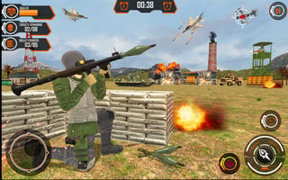 Us Army Missile Attack Game game cover