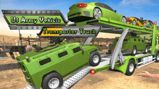 Us Army Vehicle Transporter Truck game cover