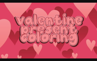 Valentine Present Coloring game cover