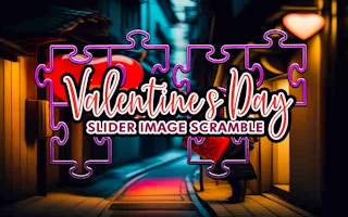 Valentine's Day Slider Image Scramble