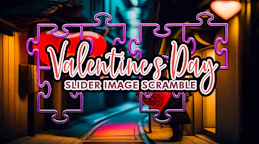 情人节滑块图像拼图 (Valentine's Day Slider Image Scramble)