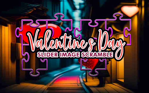 Valentine's Day Slider Image Scramble