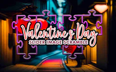 Valentine's Day Slider Image Scramble