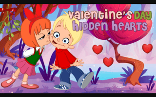 Valentine's Day Hidden Hearts game cover