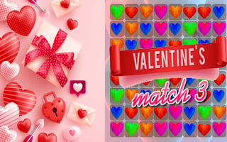Valentine's Match 3 game cover