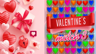 Valentins Match 3 game cover