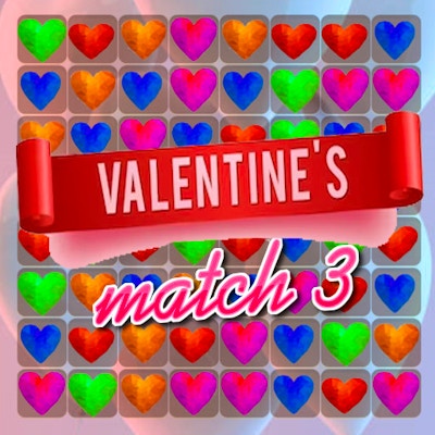 Valentine's Match 3 By Gamepix