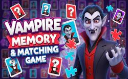 Vampire Memory & Matching Game