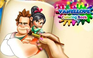 Vanellope Coloring Book game cover