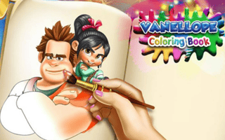 Vanellope Coloring Book game cover