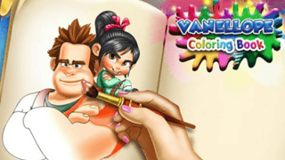 Vanellope Coloring Book