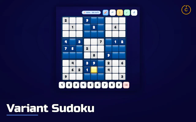 Variant Sudoku game cover