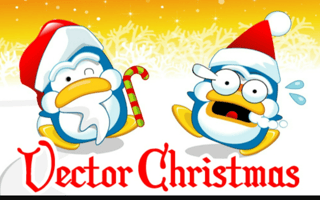 Vector Christmas Puzzle game cover