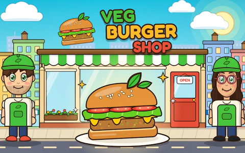 Veg Burger Shop game thumbnail