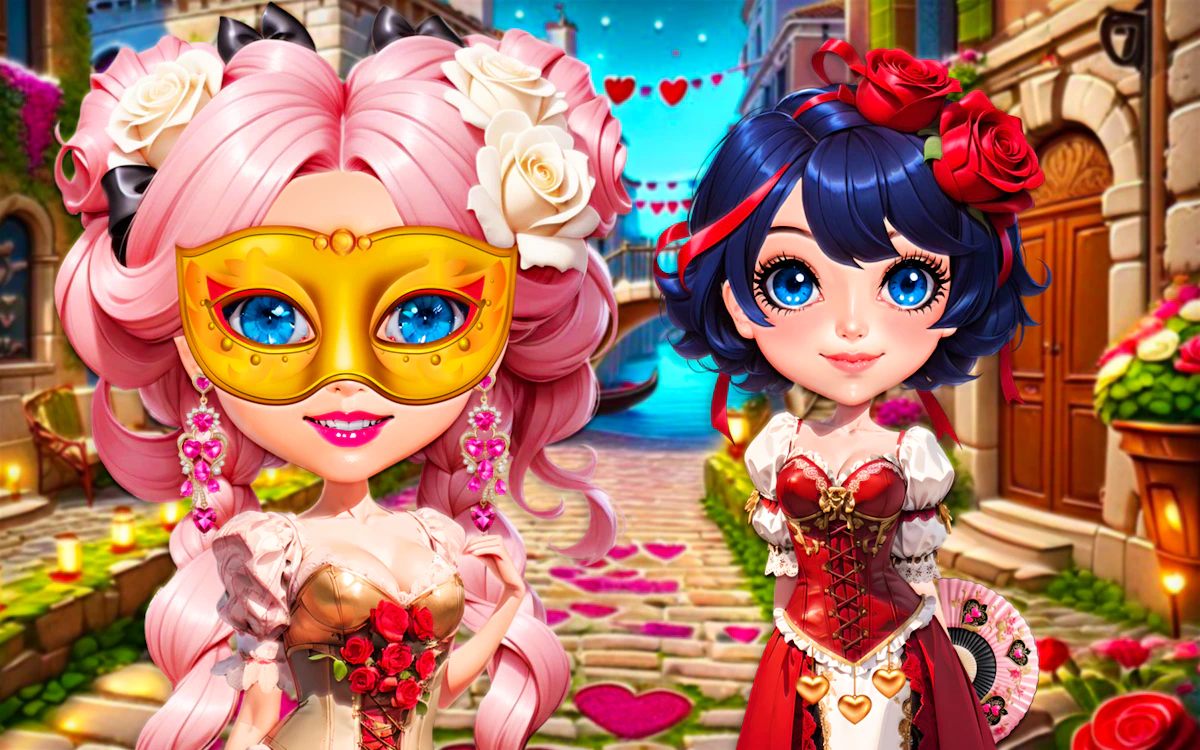 Play Venetian Love Affair — free online Dress Up game