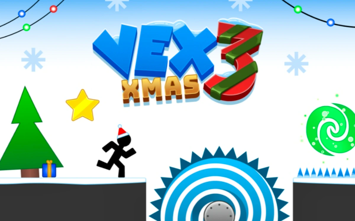 Vex 3 Xmas 🕹️ Play Now on GamePix