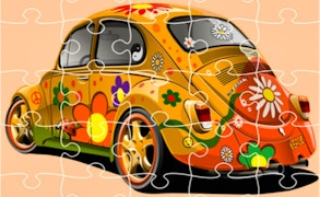 VW Beetle Jigsaw